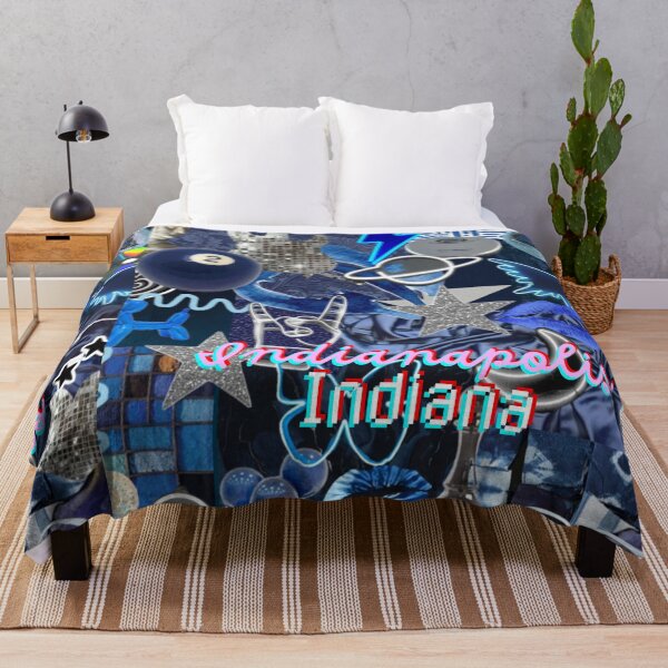 Artikelvorschau, Indianapolis Indiana COLLAGE entworfen und verkauft von dormsanddoodles.