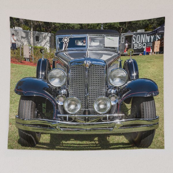 Item preview, 1932 Silver Chrysler La Baron Convertible Sedan X104 designed and sold by RichFrancoCars.