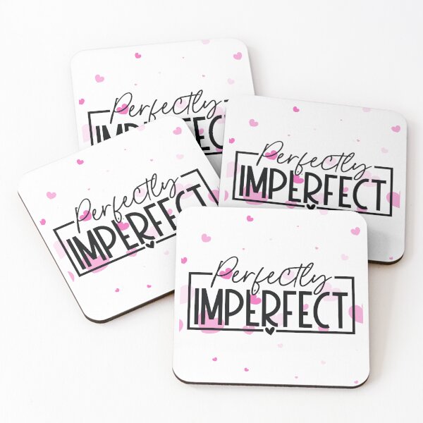 Item preview, Perfectly Imperfect with Heart Background designed and sold by CreatedbyKandJ.