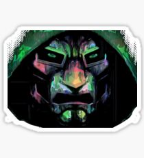 Dr Doom Sticker
