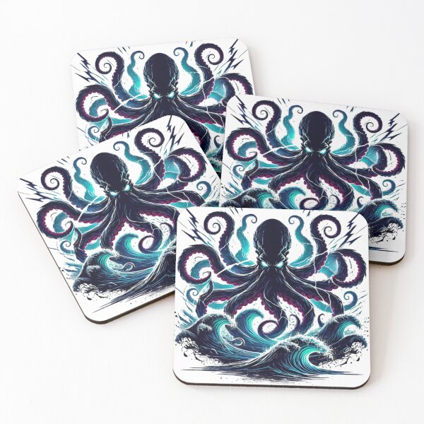 Item preview, The Rising Kraken designed and sold by TeslaSt0re.