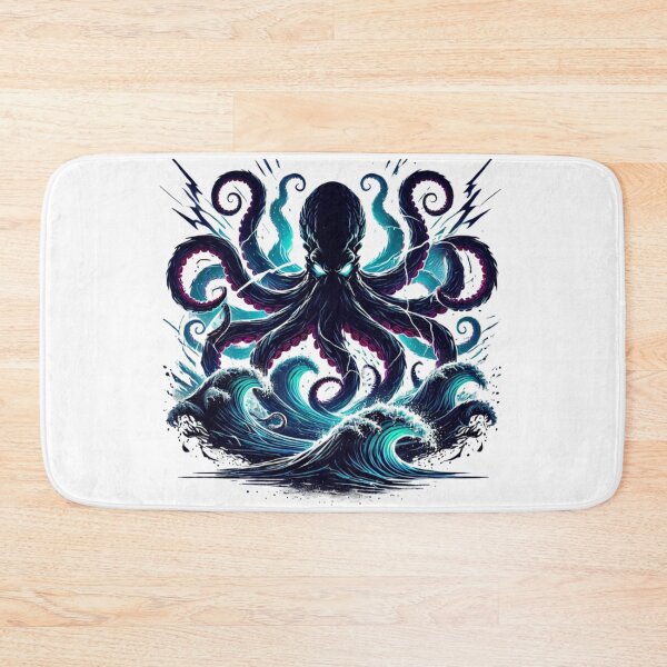 Item preview, The Rising Kraken designed and sold by TeslaSt0re.