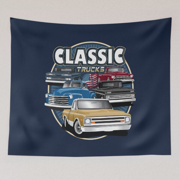 Item preview, Classic CheClassic Chevy Trucks Design: 1948, 1950, 1957, 1963, 1968 Collectionvy Trucks Design: 1948, 1950, 1957, 1963, 1968 Collection designed and sold by RPM-ART.