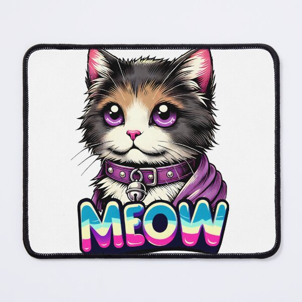 Item preview, Beautiful kitten with the word Meow designed and sold by JonelleTshirts.