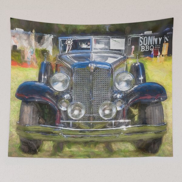 Item preview, 1932 Silver Chrysler La Baron Convertible Sedan X105 designed and sold by RichFrancoCars.