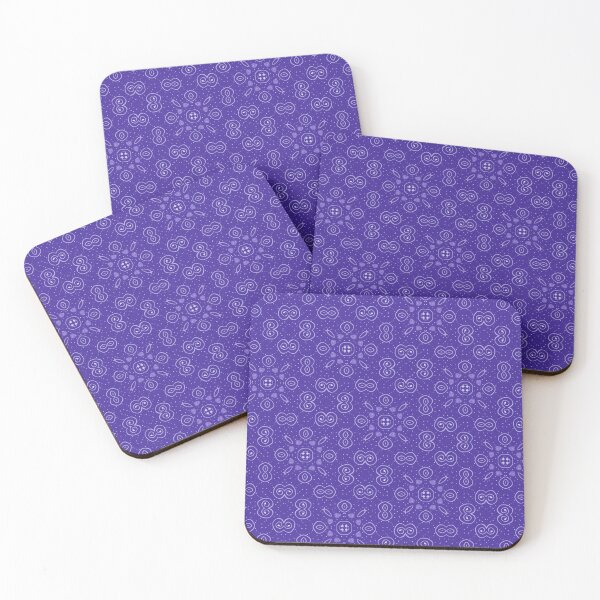 Item preview, Purple Swirls and Hearts designed and sold by drjori.