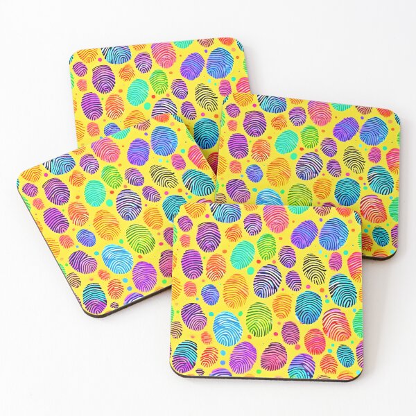 Item preview, Colorful Fingerprint Symphony designed and sold by Health And Fitness Posts e-Store.