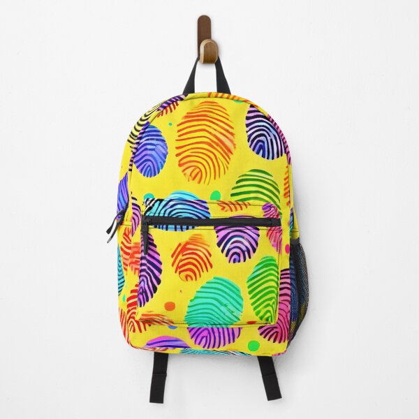 Item preview, Colorful Fingerprint Symphony designed and sold by Health And Fitness Posts e-Store.