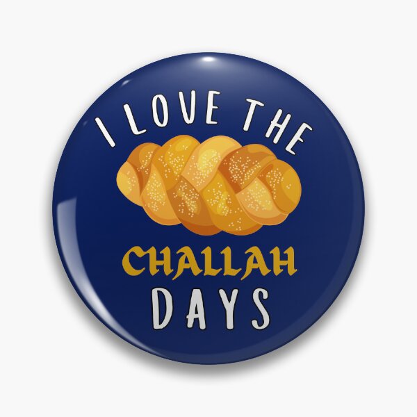 Item preview, I Love The Challah Days Funny Jewish Saying designed and sold by SharpThreadZ.