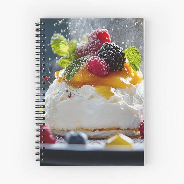Item preview, Crispy Meringue with Whipped Cream and Fresh Berries designed and sold by MixinMadness.