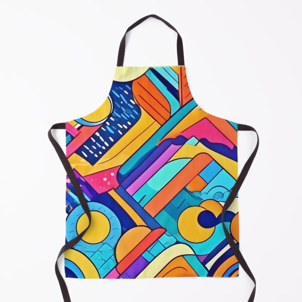 Item preview, Geometric Joy: Colorful Chaos designed and sold by Health And Fitness Posts e-Store.