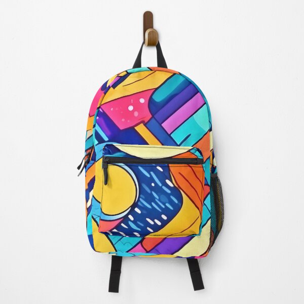 Item preview, Geometric Joy: Colorful Chaos designed and sold by Health And Fitness Posts e-Store.