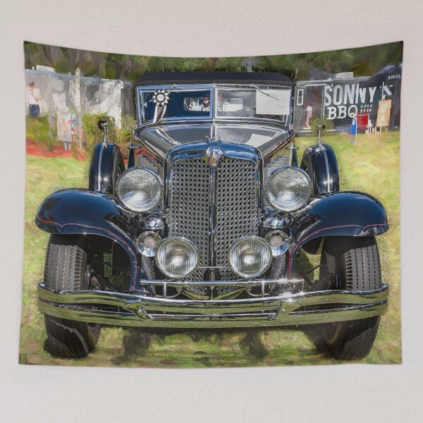 Item preview, 1932 Silver Chrysler La Baron Convertible Sedan X107 designed and sold by RichFrancoCars.
