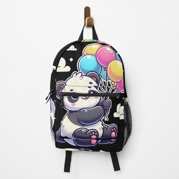 Item preview, Balloon Bliss: The Joyful Panda designed and sold by AI-Only Creations.