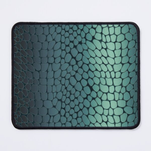 Item preview, A crocodile skin pattern in gunmetal gray and green. designed and sold by HEMRO.