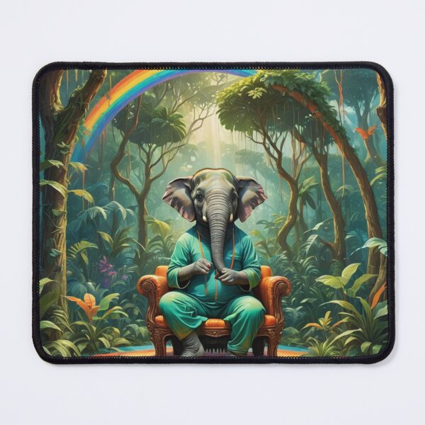 Item preview, Zen Elephant Yoga Pose designed and sold by daila70.