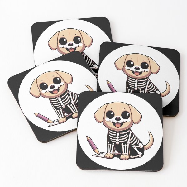 Item preview, Gothic Labrador: Skeleton's Shadow designed and sold by Mechanical-Artt.