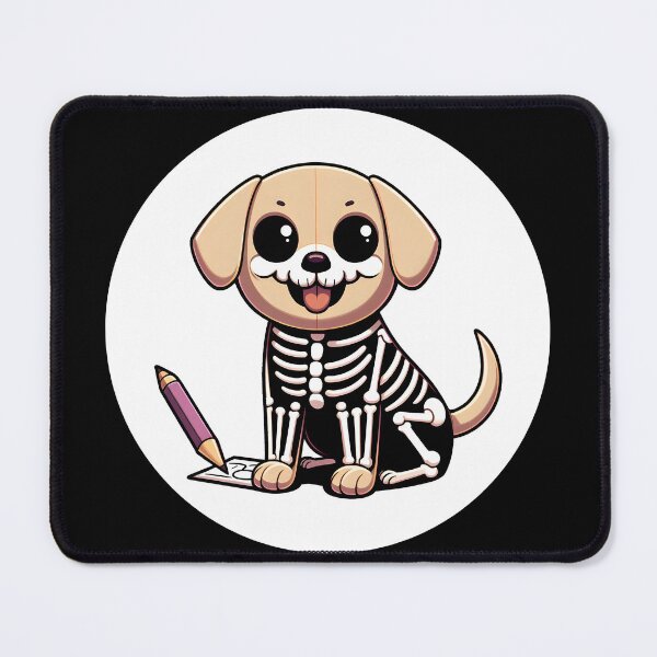 Item preview, Gothic Labrador: Skeleton's Shadow designed and sold by Mechanical-Artt.