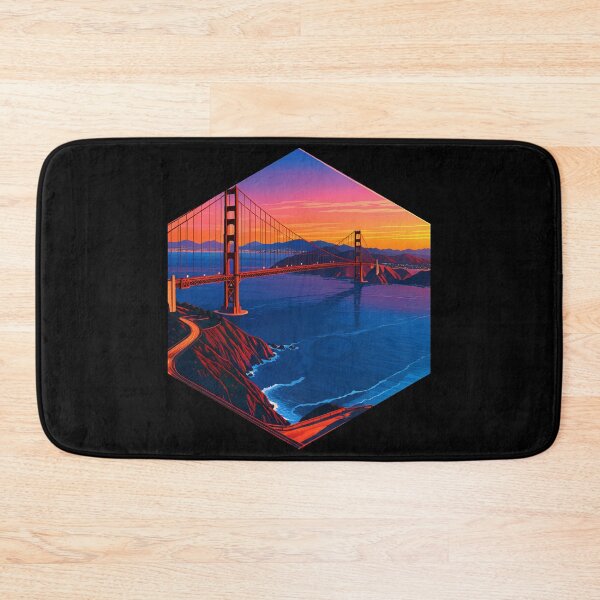 Item preview, Golden Gate Bridge Icon designed and sold by AbsoluteA.