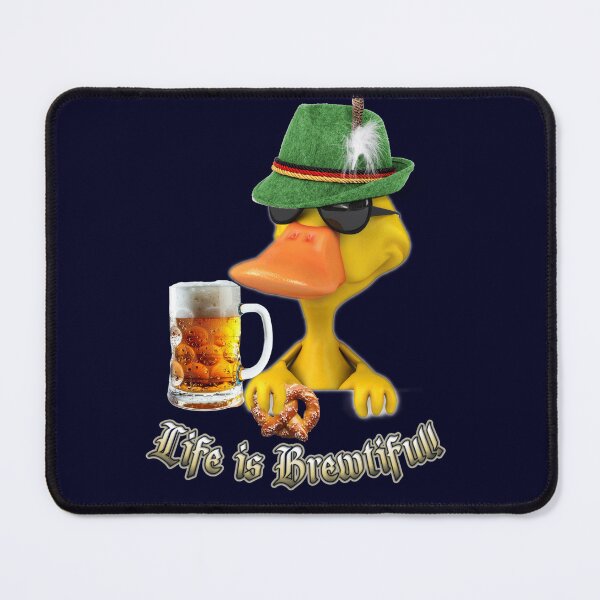 Item preview, BREWSTER THE DUCK LIFE IS BREWTIFUL COLLECTION designed and sold by THE AMERICAN TEEVANGELIST.