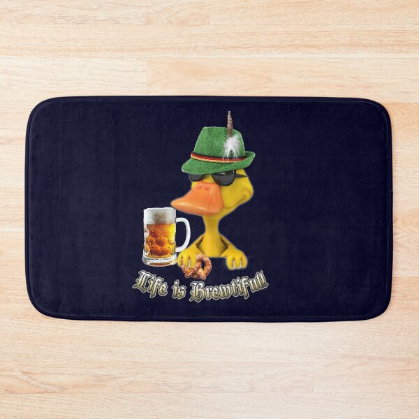 Item preview, BREWSTER THE DUCK   LIFE IS BREWTIFUL COLLECTION designed and sold by THE AMERICAN TEEVANGELIST.