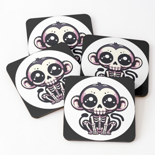 Item preview, Creepy Monkey: Skeuomorphic Skeleton Fusion designed and sold by Mechanical-Artt.