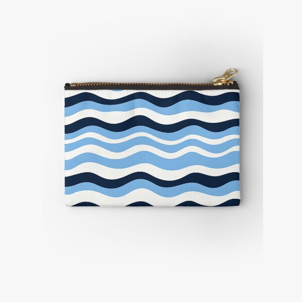 Item preview, Abstract pattern with blue wavy sailor stripes Design. designed and sold by HEMRO.
