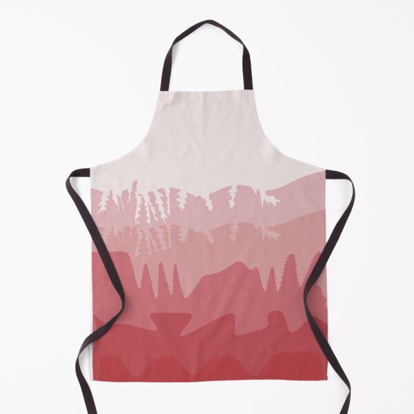 Item preview, Gradient Red nature landscape designed and sold by Doodlehomeshop.
