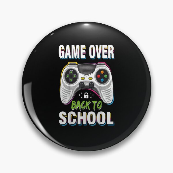 Item preview, Game Over Back To School Shirt Funny Kids First Day School  designed and sold by iam8lu3.