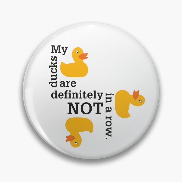 Item preview, Ducks NOT in a Row designed and sold by JRP Design.