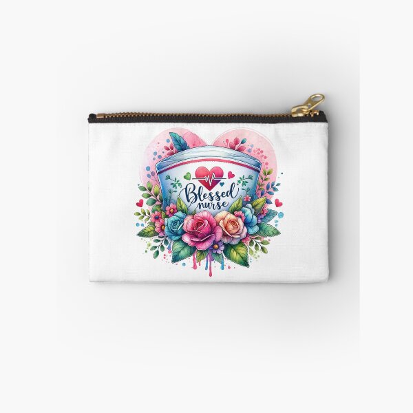 Item preview, Blessed Nurse – Floral Cap Tribute designed and sold by artedigital99.
