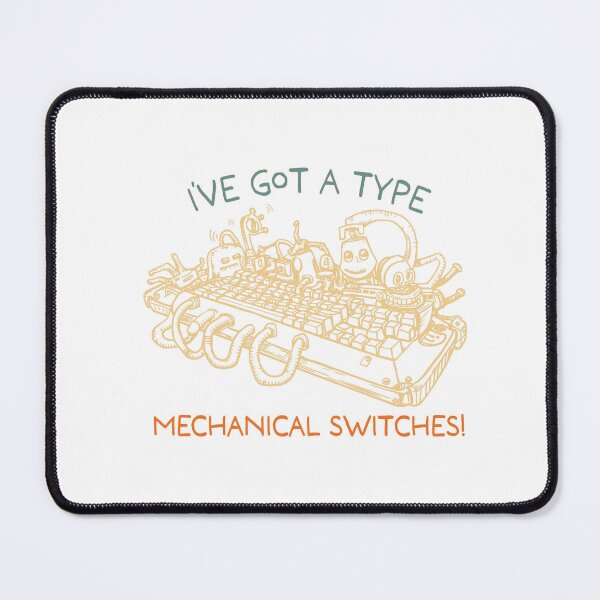 Item preview, Funny Mechanical Keyboard Pun designed and sold by whyitsme.