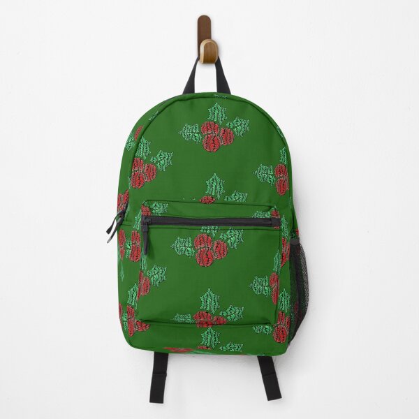 Item preview, Zen Petal Art - Cute Christmas Holly designed and sold by SpeakBoldly.