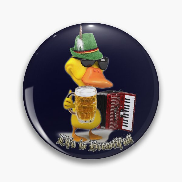Item preview, BREWSTER THE DUCK   LIFE IS BREWTIFUL COLLECTION designed and sold by THE AMERICAN TEEVANGELIST.