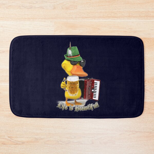 Item preview, BREWSTER THE DUCK   LIFE IS BREWTIFUL COLLECTION designed and sold by THE AMERICAN TEEVANGELIST.