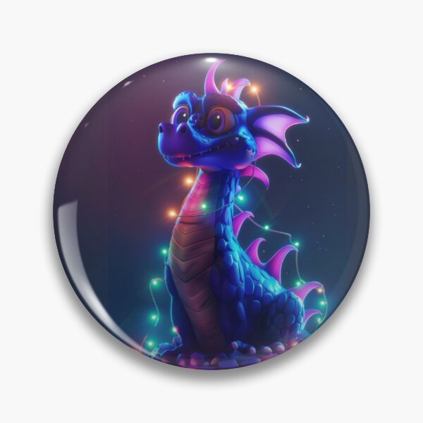 Item preview, Festive Neon Dragon designed and sold by Sillytoe.