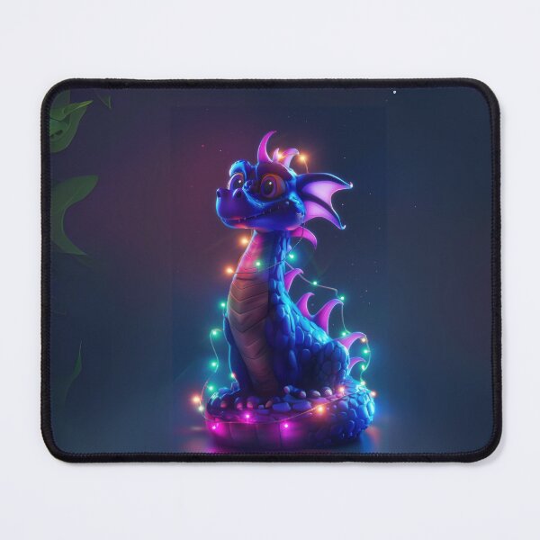 Item preview, Festive Neon Dragon designed and sold by Sillytoe.
