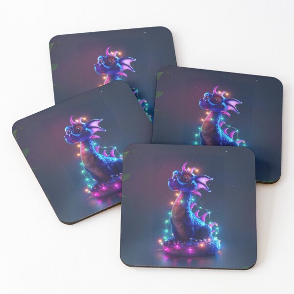 Item preview, Festive Neon Dragon designed and sold by Sillytoe.