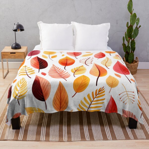 Item preview, Autumn Leaf Brushstrokes Pattern #13 designed and sold by NatureSight.