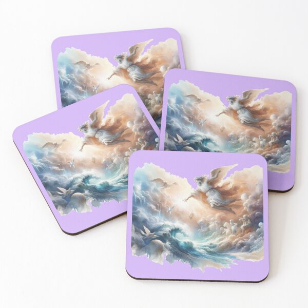 Item preview, Creation of the Heavens and the Earth - A Divine Sketch,  designed and sold by PaintMeWorld.