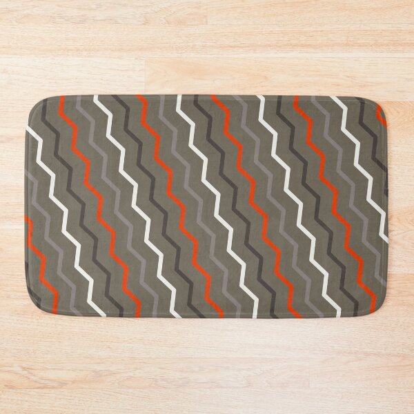 Item preview, Multicolor Vivid Prismatic Polychrome Colorful Jagged Line Waves designed and sold by EvergreenMotifs.