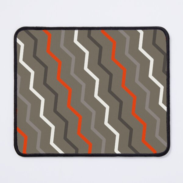 Item preview, Multicolor Vivid Prismatic Polychrome Colorful Jagged Line Waves designed and sold by EvergreenMotifs.