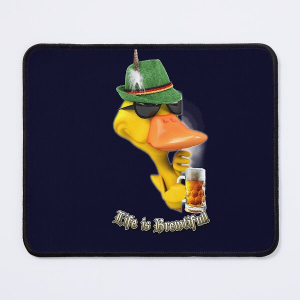 Item preview, BREWSTER THE DUCK LIFE IS BREWTIFUL COLLECTION designed and sold by THE AMERICAN TEEVANGELIST.