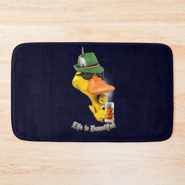 Item preview, BREWSTER THE DUCK   LIFE IS BREWTIFUL COLLECTION designed and sold by THE AMERICAN TEEVANGELIST.
