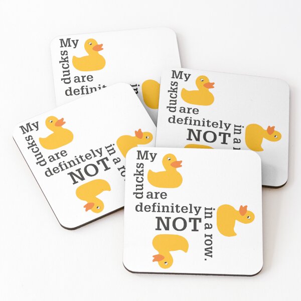 Item preview, Ducks NOT in a Row (st) designed and sold by JRP Design.