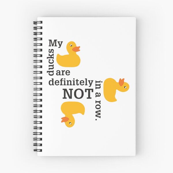 Item preview, Ducks NOT in a Row (st) designed and sold by JRP Design.