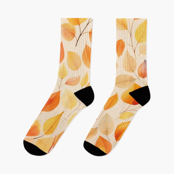 Item preview, Autumn Leaf Brushstrokes Pattern #14 designed and sold by NatureSight.