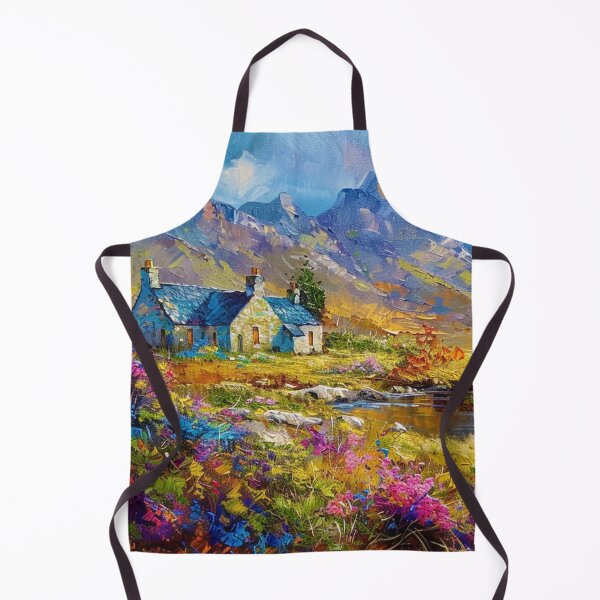 Item preview, Scottish Highlands Landscape designed and sold by Myra365Art.