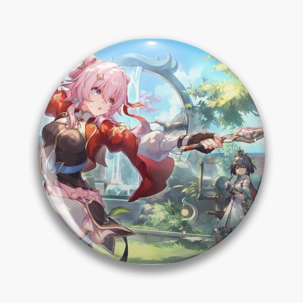 Item preview, March 7th • Honkai Star Rail • Pom-Pom Gallery • Finest Duel Under the Pristine Blue designed and sold by kazatodoesart.