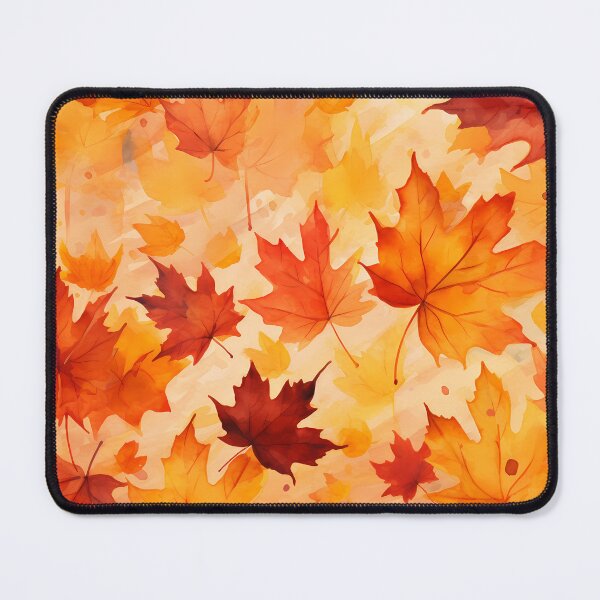 Item preview, Autumn Leaf Brushstrokes Pattern #15 designed and sold by NatureSight.